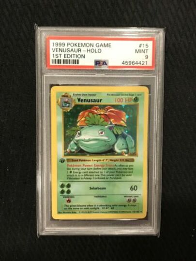 Pokemon 1st Edition Base Venusaur